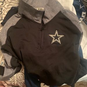 PINK Dallas Cowboys half zip